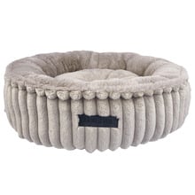 Donut Velour Corduroy Reversible Cat Bed